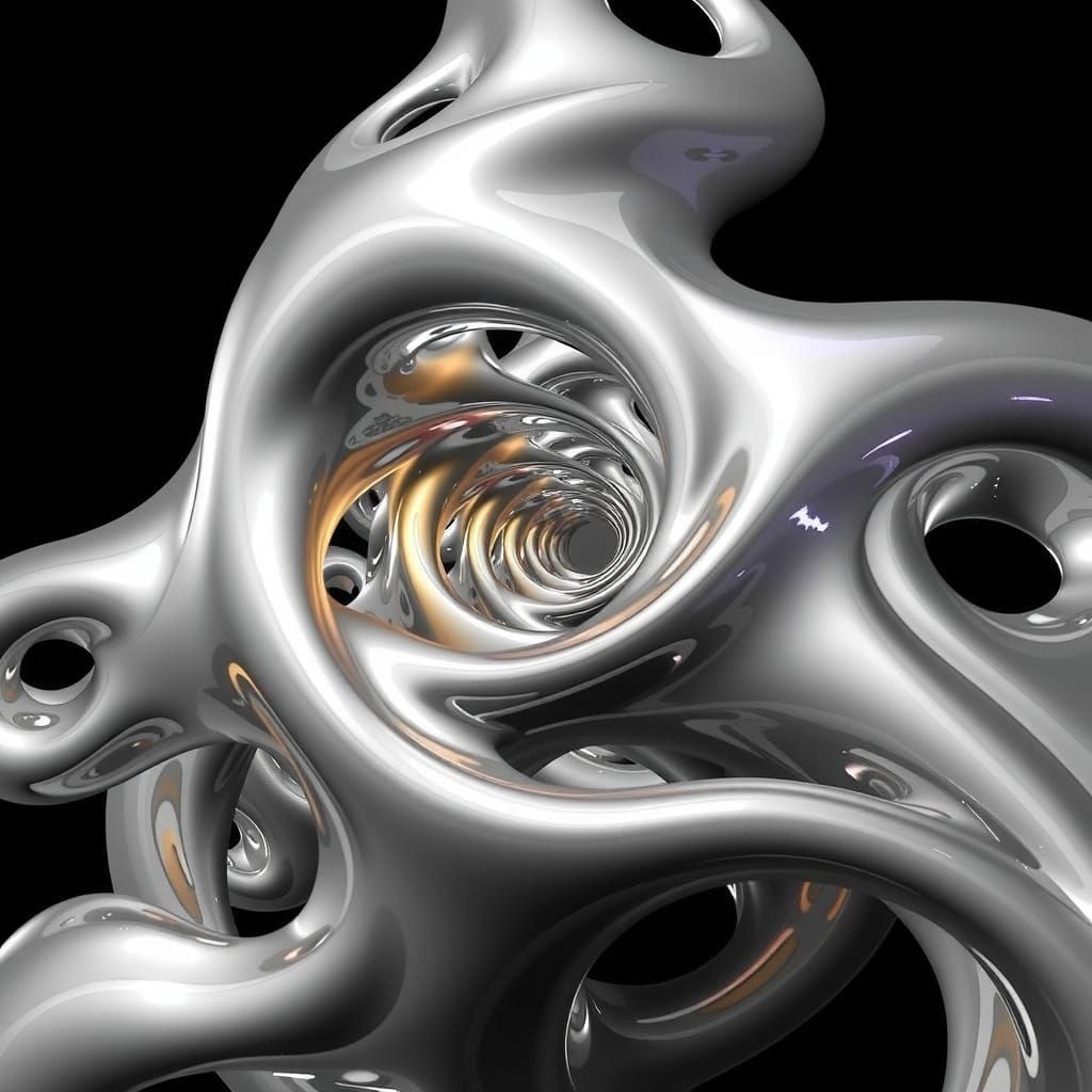 Metallic Multi-Dimensional Bubbles Exploding