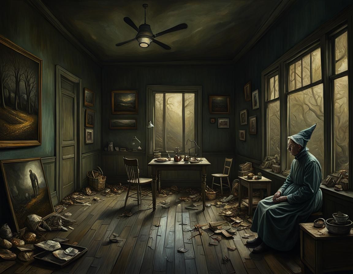 Hopeful Future: Dark Fantasy Art in Sinister Style