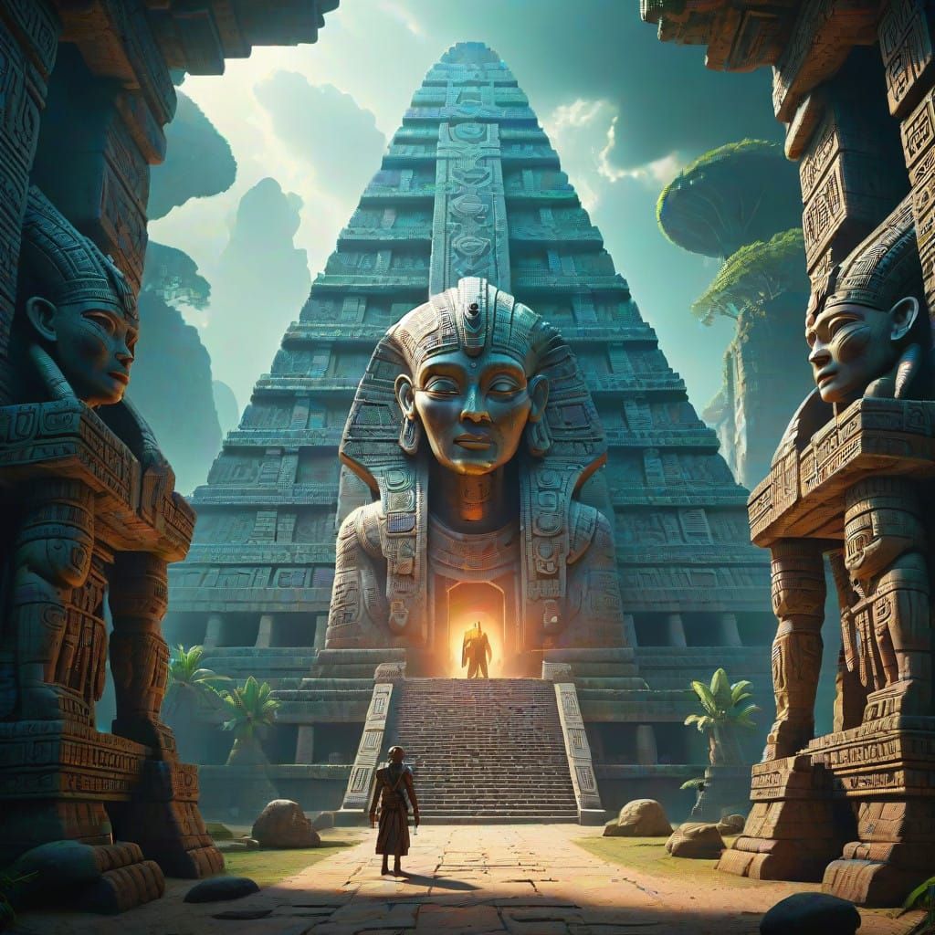 Ancient Mayan Temple Reveals Mysterious Otherworldly Being