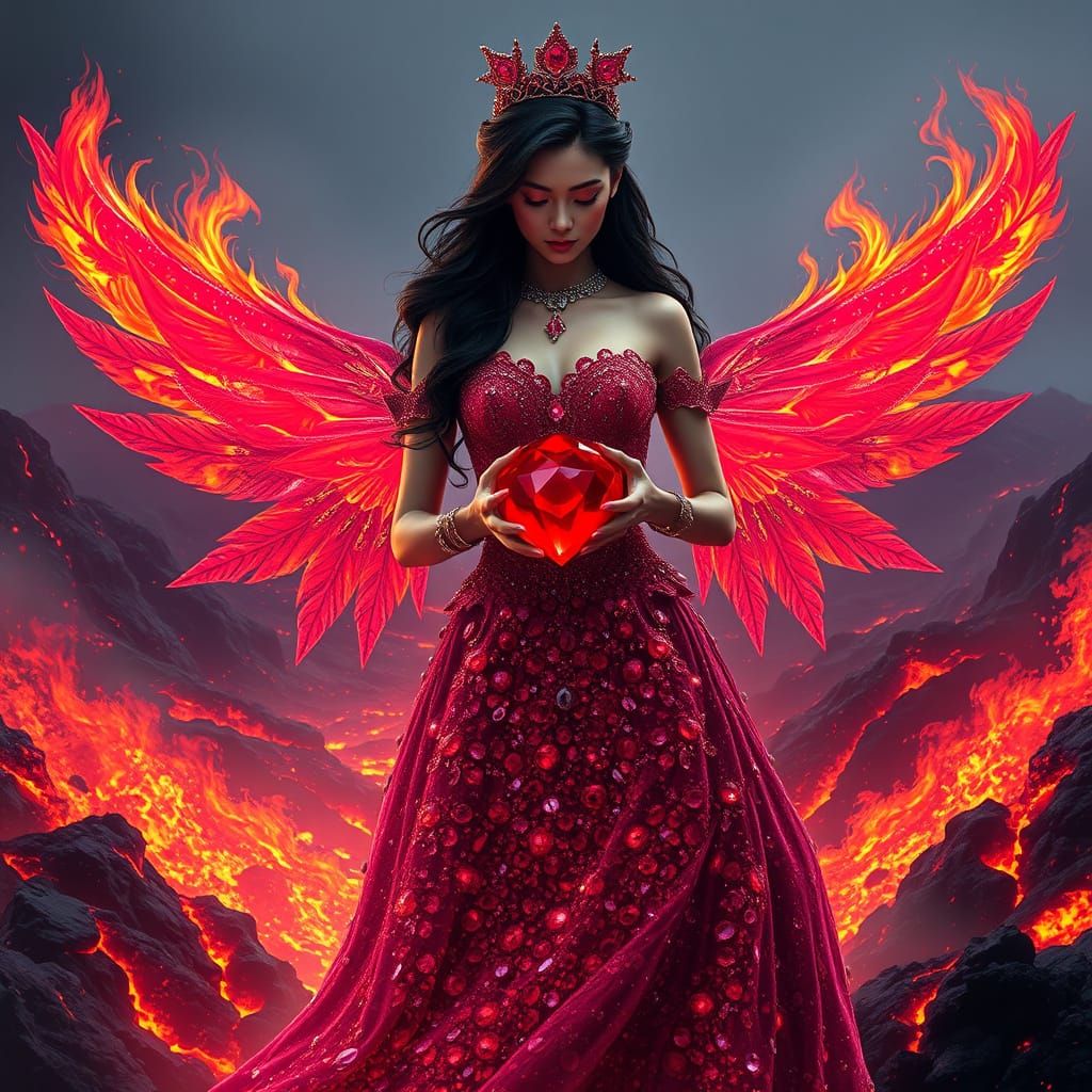 Regal Ruby Princess Soars Above Volcanic Inferno