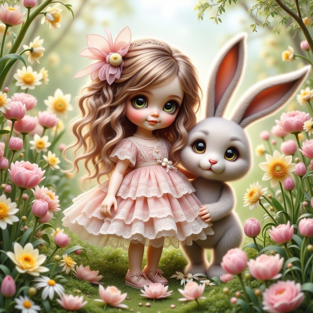 Delightful Easter Whimsy in Pastel Hues