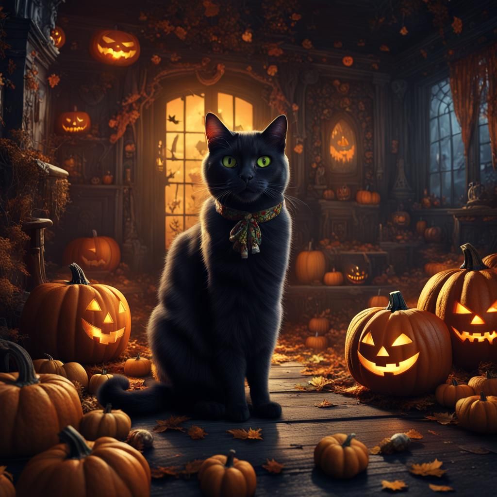 HALLOWEEN CAT 2