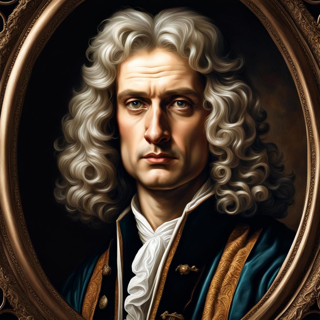 Isaac Newton, born in 1643
