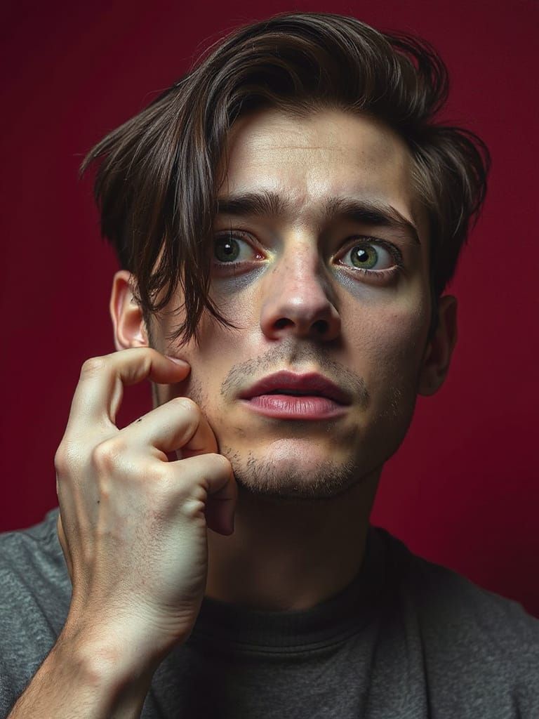 Self-Portrait in Obfuscated Speriofform Thinkshame