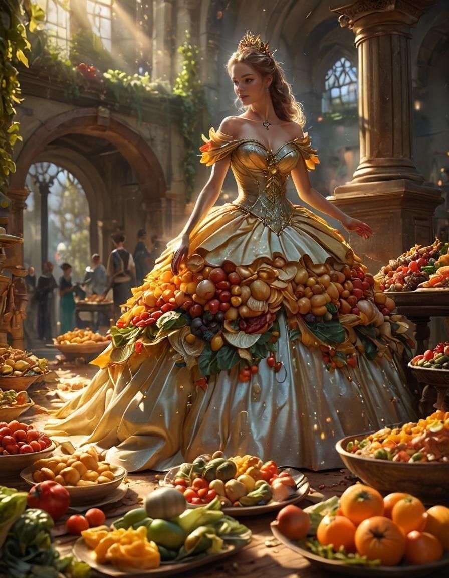 Edible Ball Gown: A Feast for the Eyes