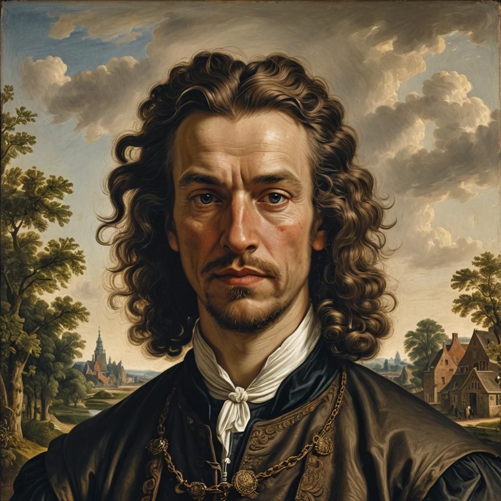 Dutch Golden Age Portrait of Cornelis Woutersz Aleman
