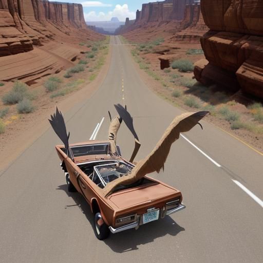 Wile E. Coyote's ACME do it yourself roadrunner trap