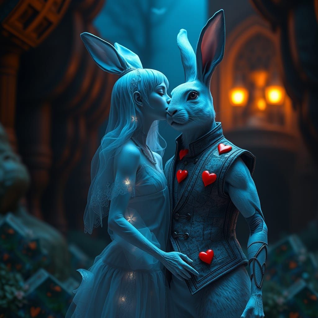 Surrealist Wonderland Whispers