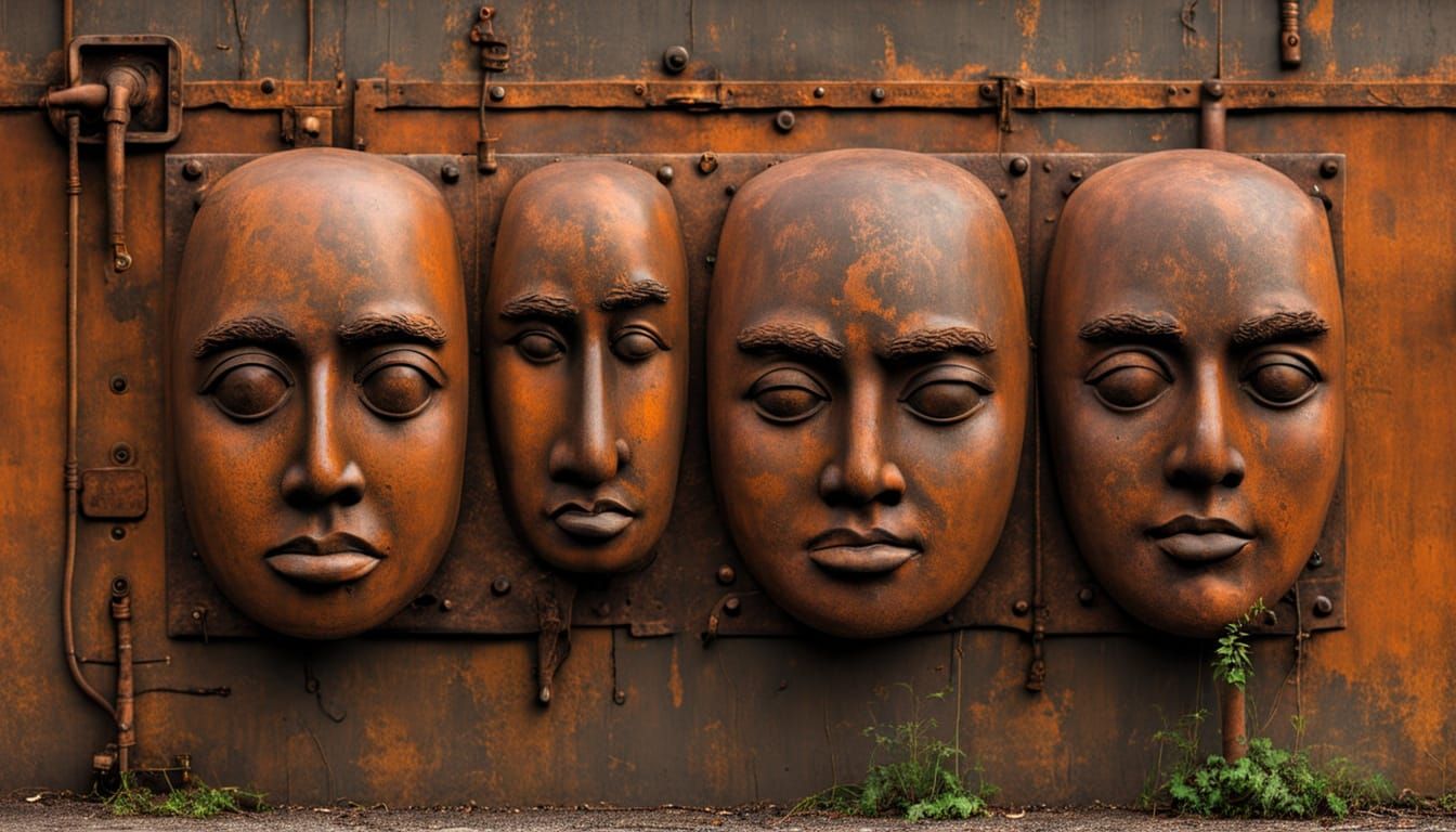 Urban Faces Hidden in Plain Sight