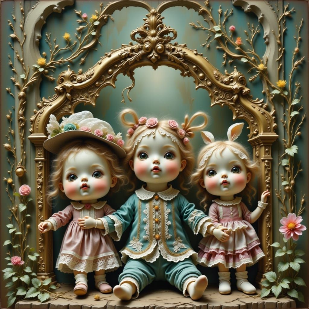 Three little puppets