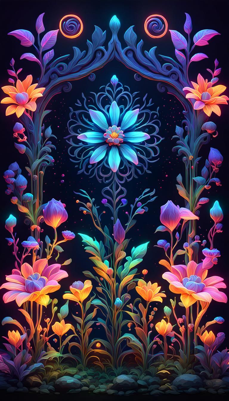 Magical blooming flowers 🌻🌹