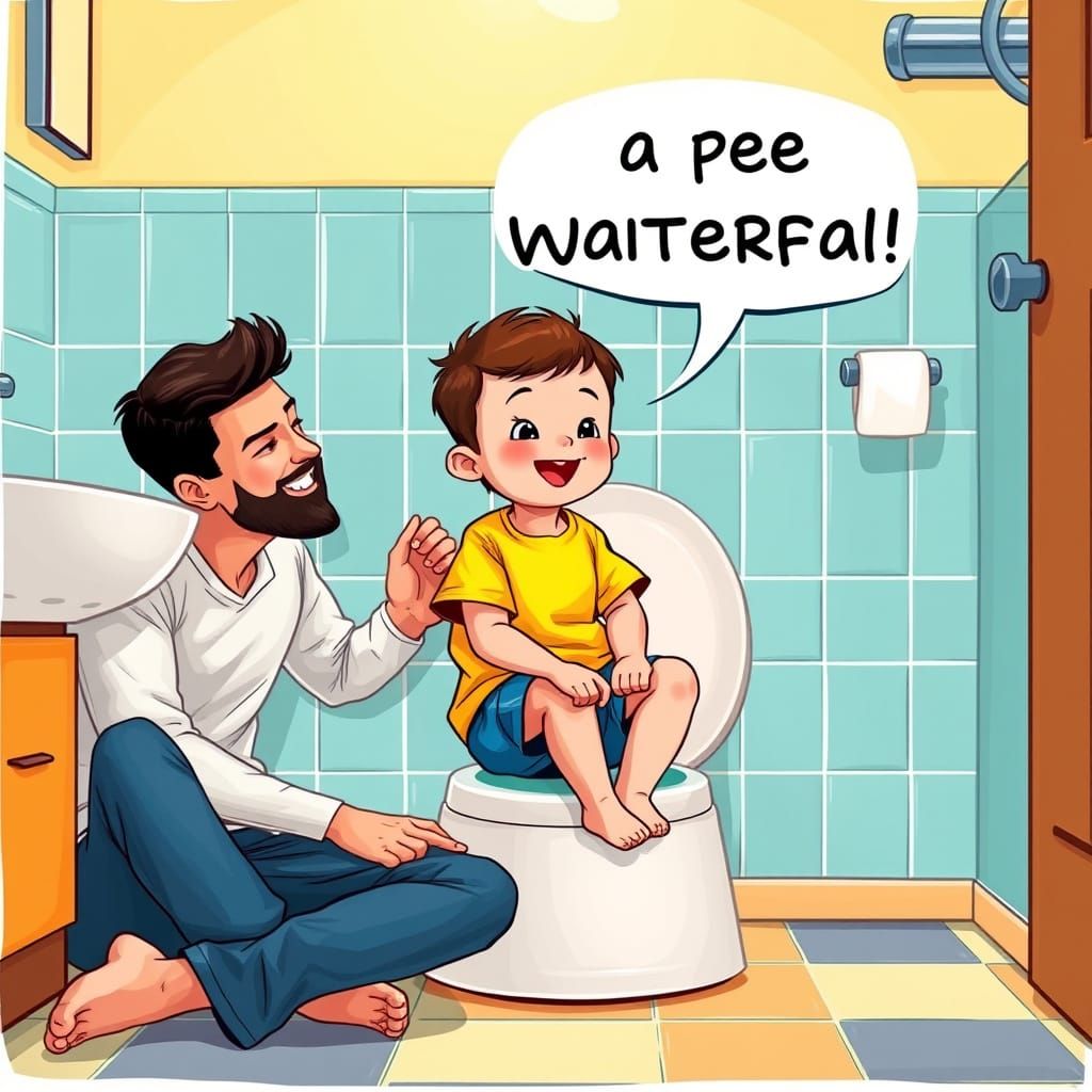 Potty Training: A Toddler's Peeing Challenge