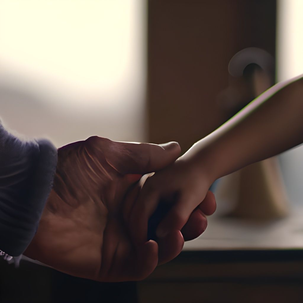 Grandfather and Granddaughter: A Touching Film Still