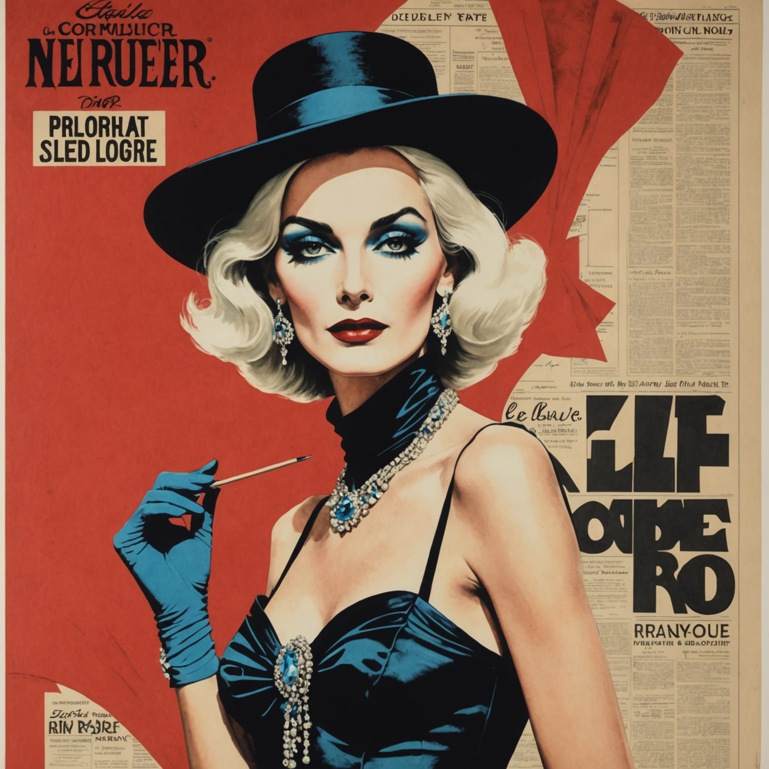 Carmen Dell’Orrifice: Moulin Rouge Dancer in Magical Realism