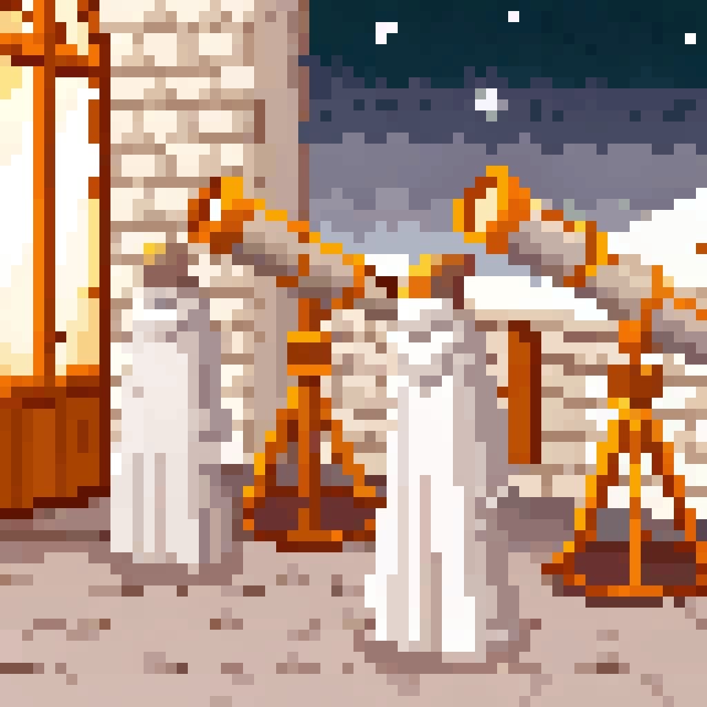 Ethereal Celestial Observatory at Dusk in Whimsical, Dreamli...