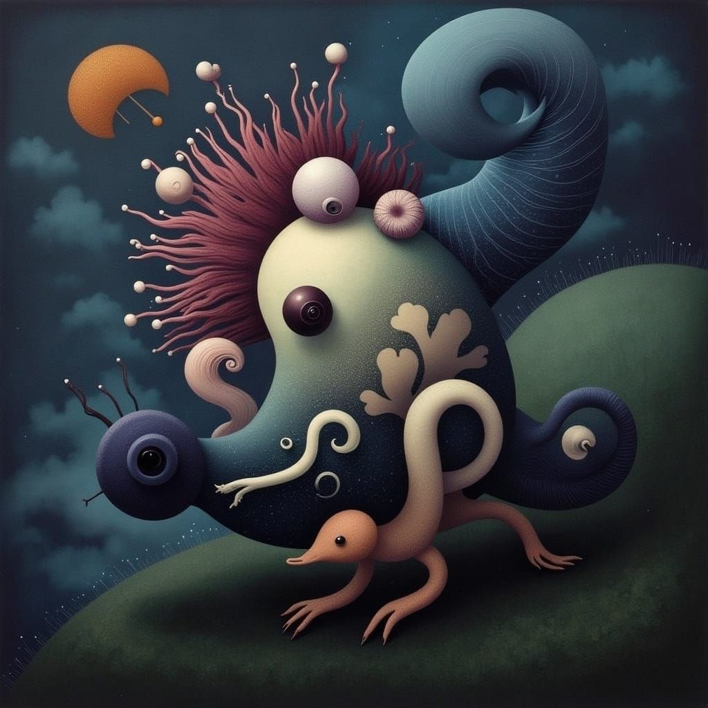 Synaesthetic Nightmares in Indigo