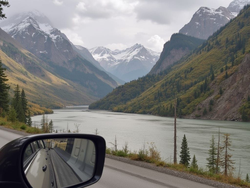 Breathtaking Alpine Landscapes in Luminous Style