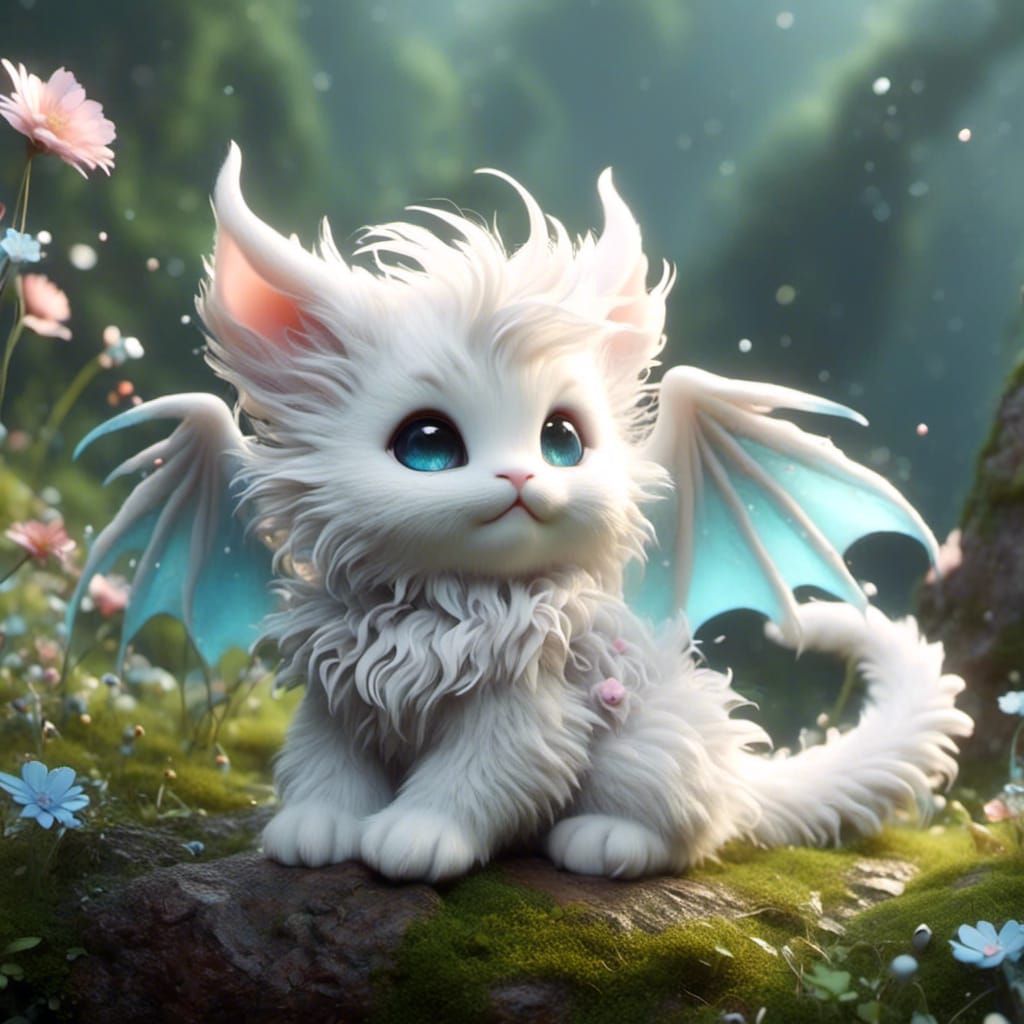 Hydra Dragons Kitten