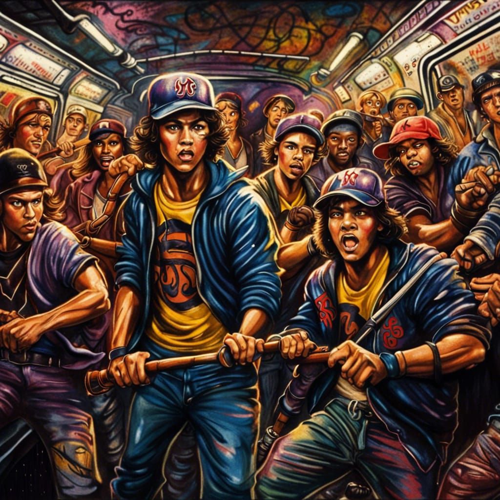 The Warriors Style Subway Train