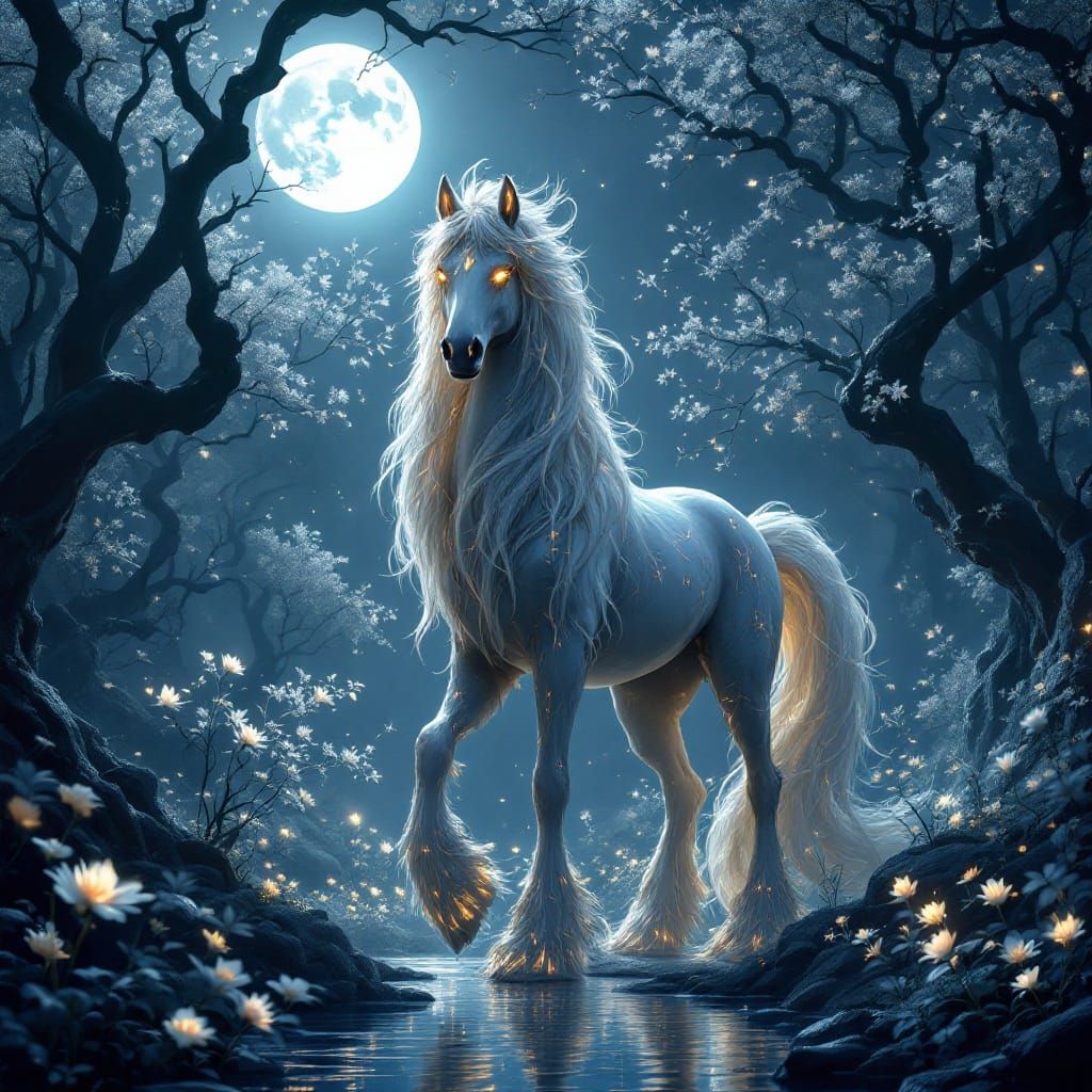 Shakira.  Elven Horse Creature