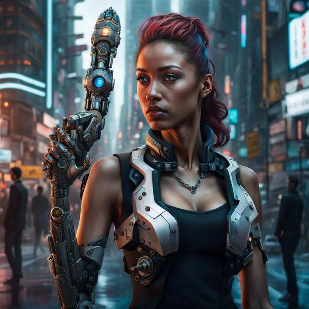 Cyberpunk Cyborg