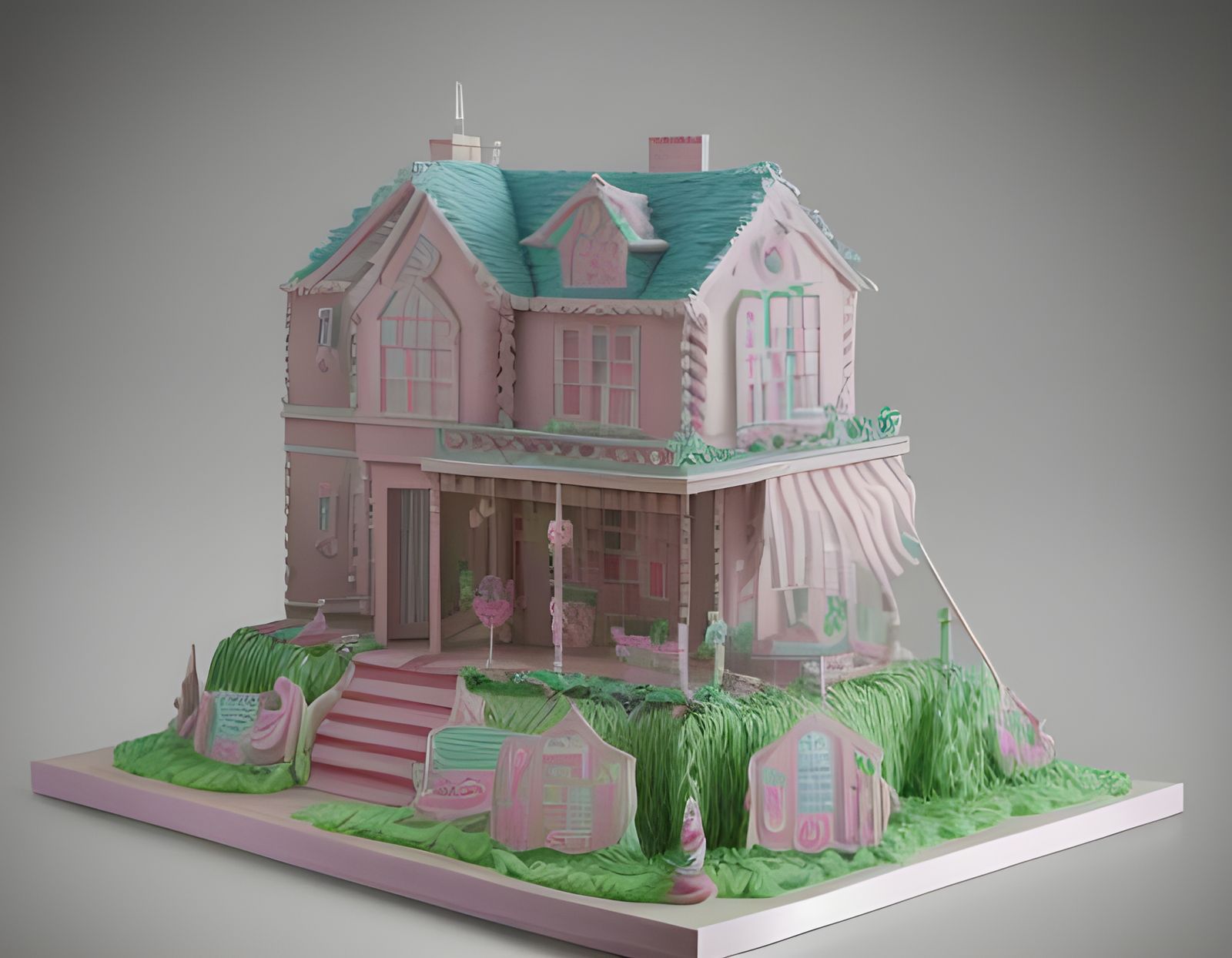 Cake Sculpture House