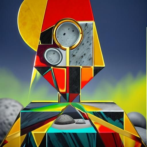 Photorealistic Rocks and Stones with Cinematic Lighting