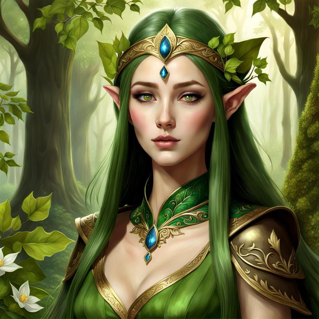 Elven New Year Celebration in Woodlands