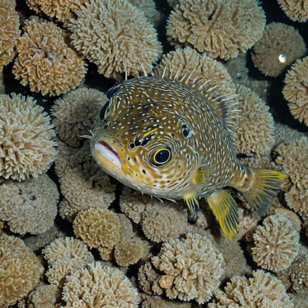 Hare's-Head Pufferfish Spotted on Croatian Coast