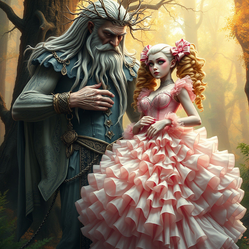 Forest God and Timid Bride