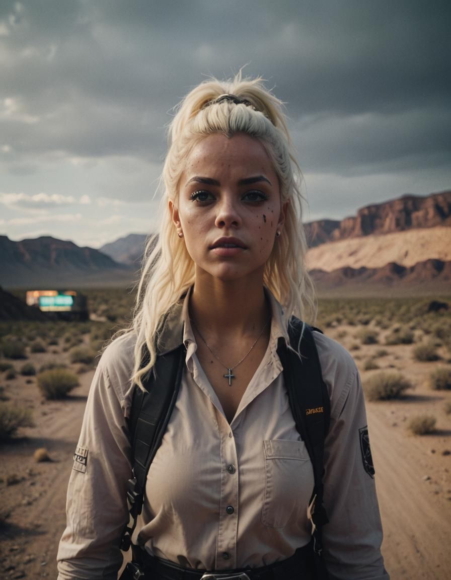 Cinematic Film Still of Liv Morgan
