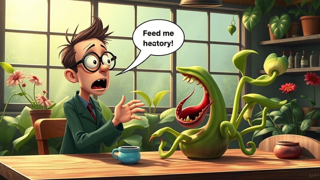 Carnivorous Plant's Hungry Demand