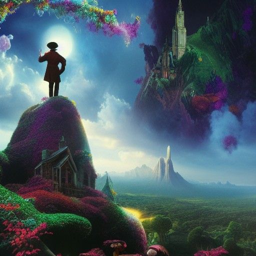 A World of Pure Imagination: Digital Matte Painting