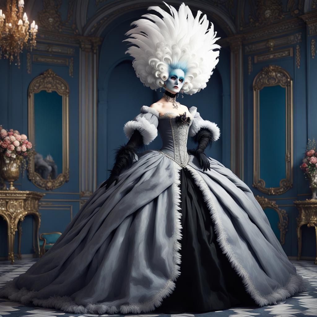 Gothic Rococo Carnival: Marie Antoinette Reimagined