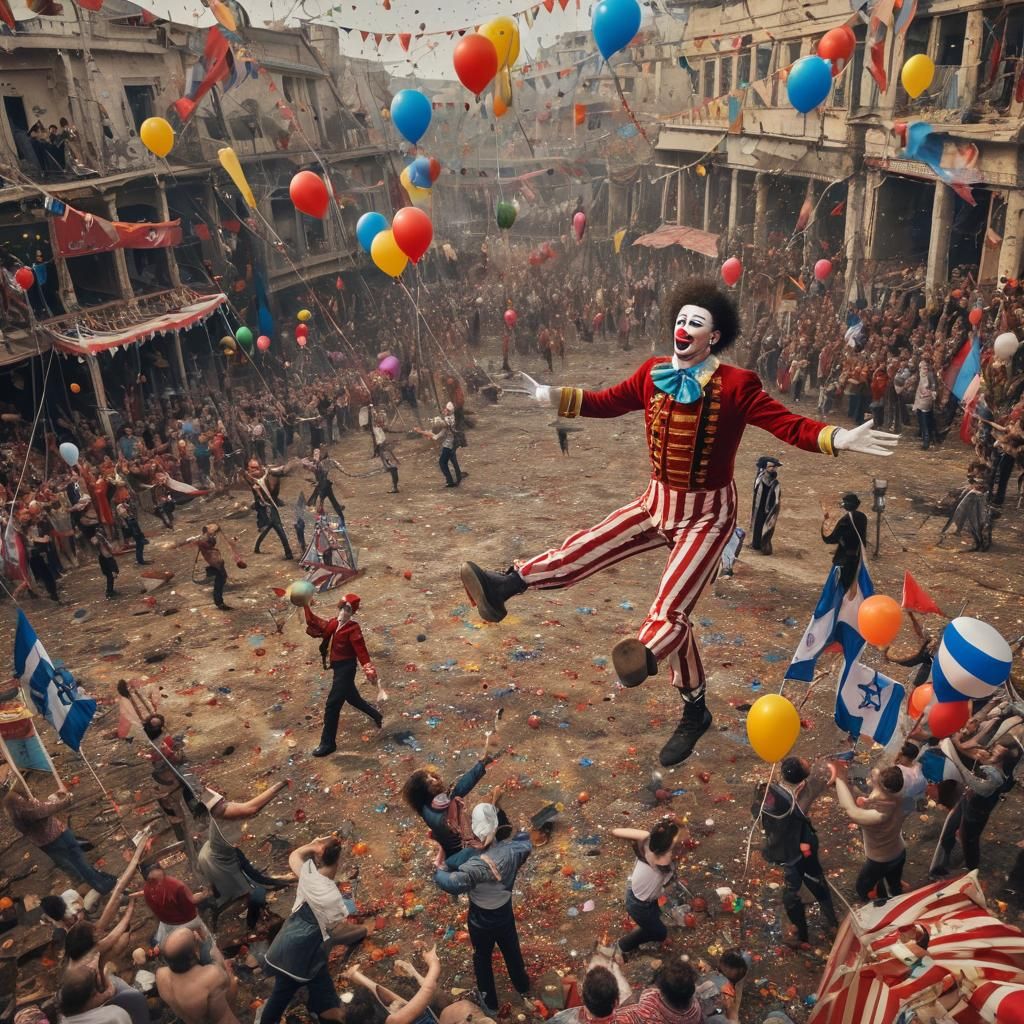 Surreal Circus: Conflicts in Israel and Russia
