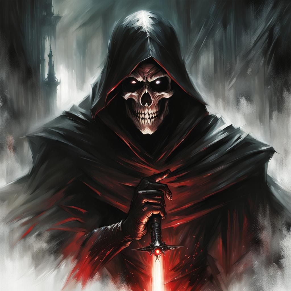 Dark Fantasy Grimdark Illustration