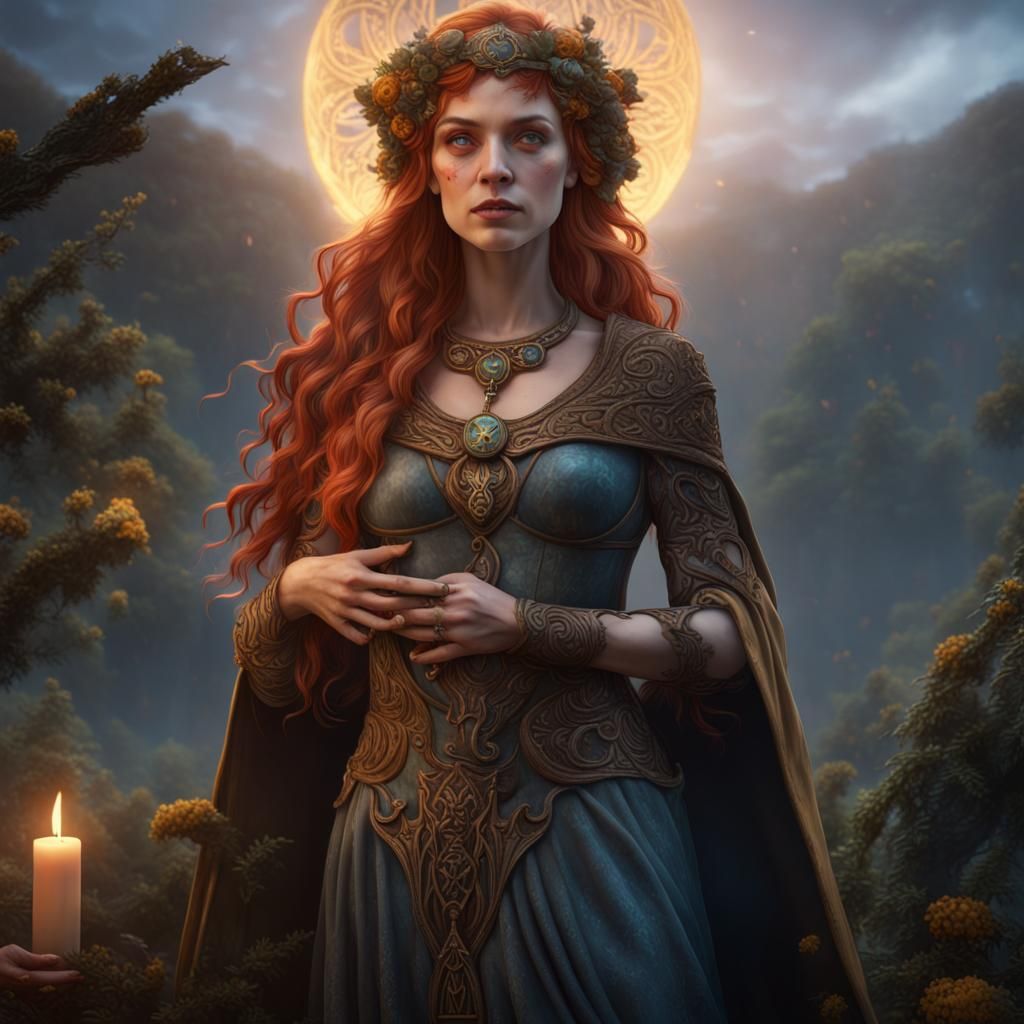 Brighid: Irish Goddess of Healing and Poetry