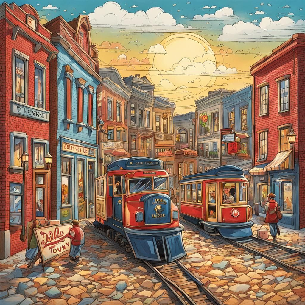 Love Comes to Town: An AI Interpretation