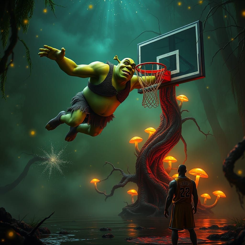 Ogre Dunk in Enchanted Swamp