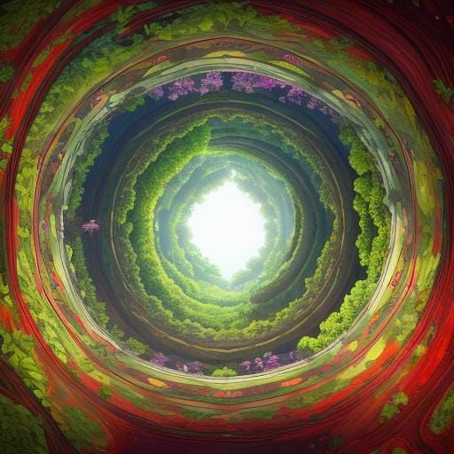 Enhanced Greens with Vibrant Depth