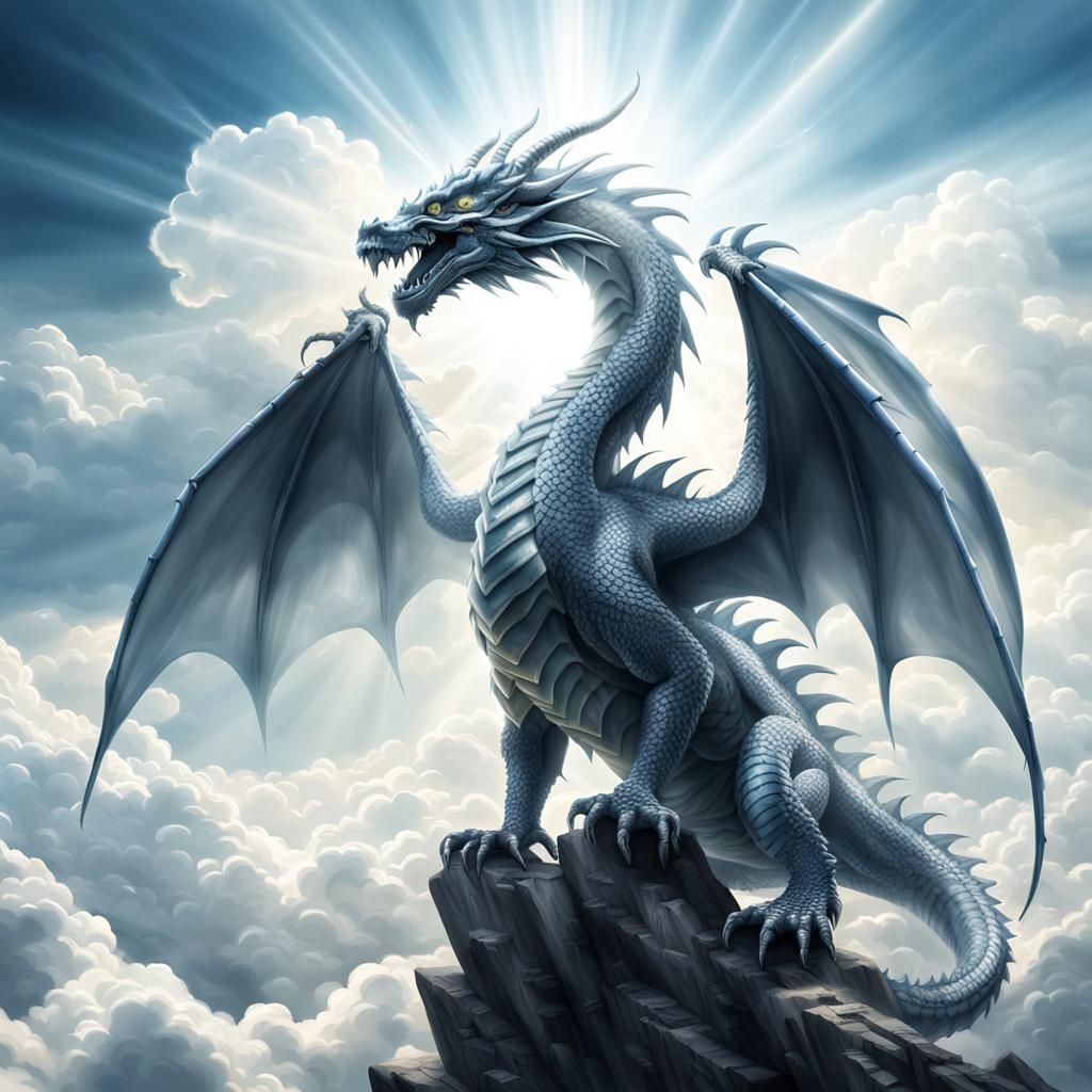 Angelic dragon