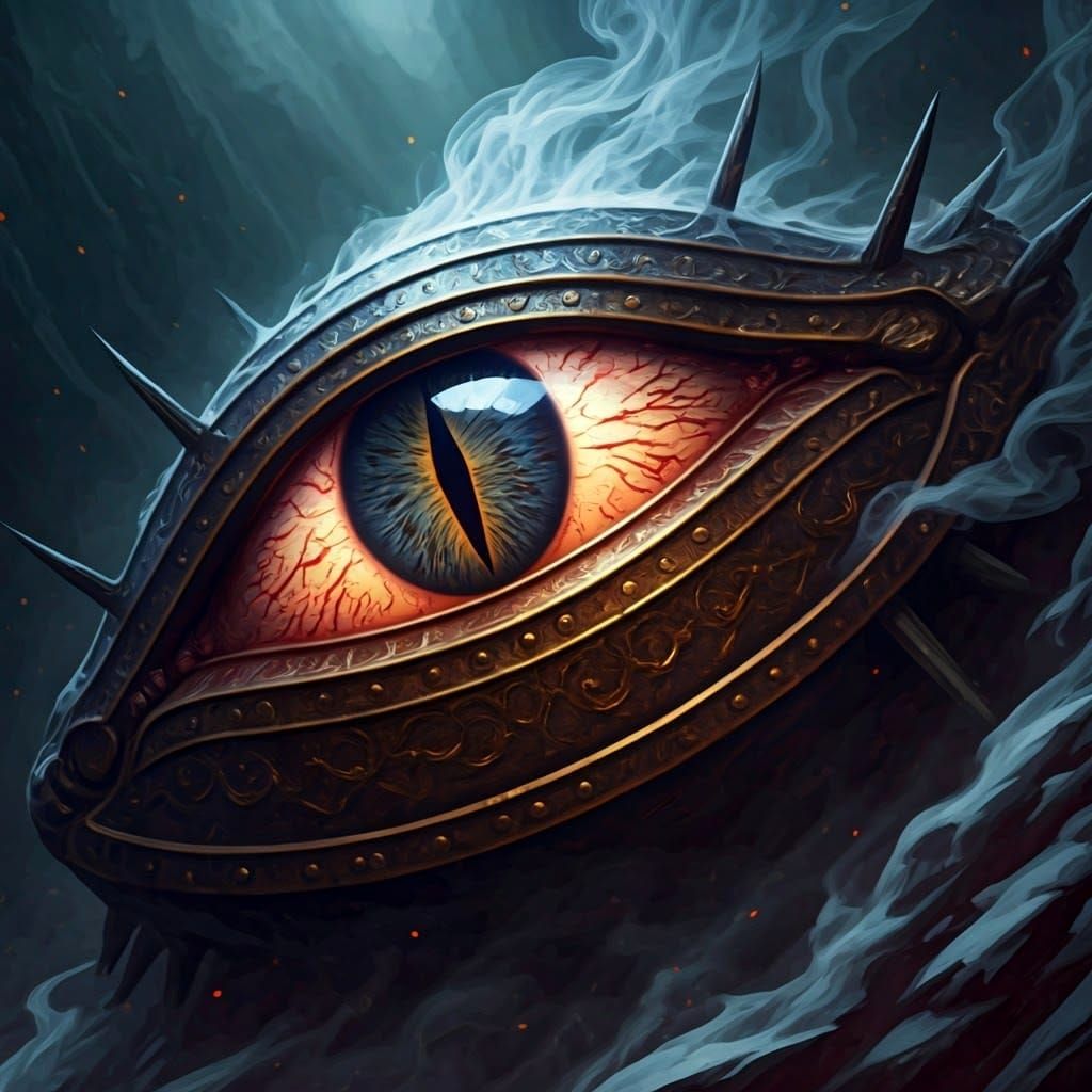 Balor's Eye Opens in Epic Dark Fantasy Art