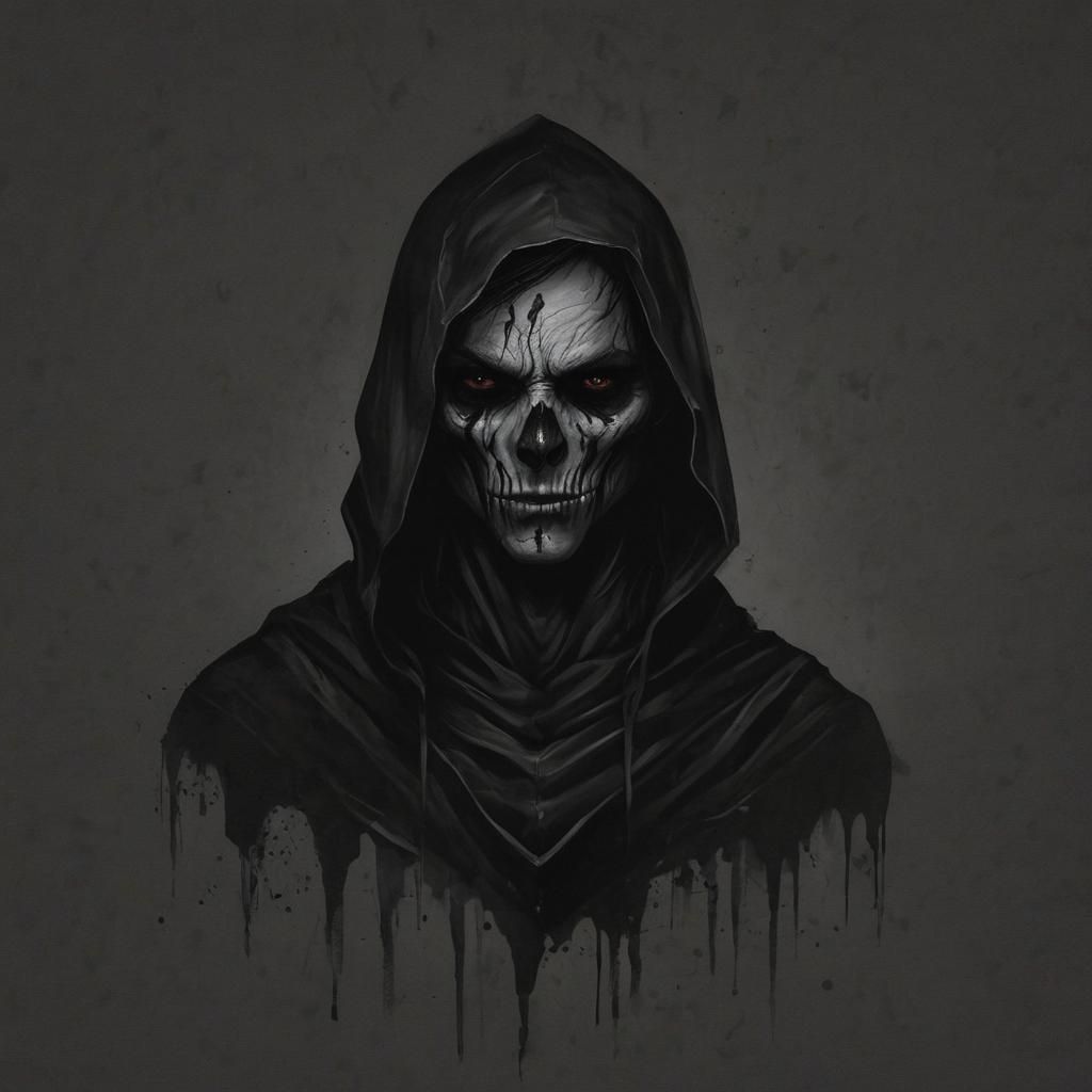 Grimdark Comic Book Illustration