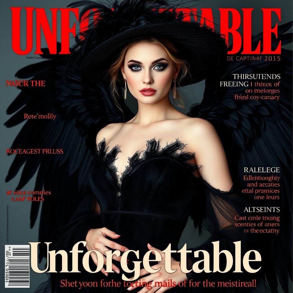 Lady of Spirits in 1980s Magazine Style