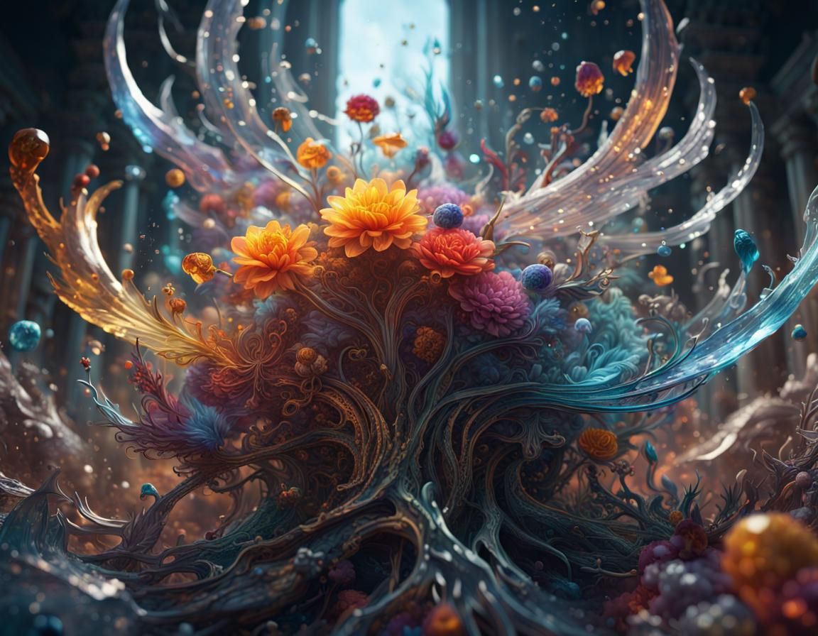 Hyper Detailed Transparent Dreams and Thoughts