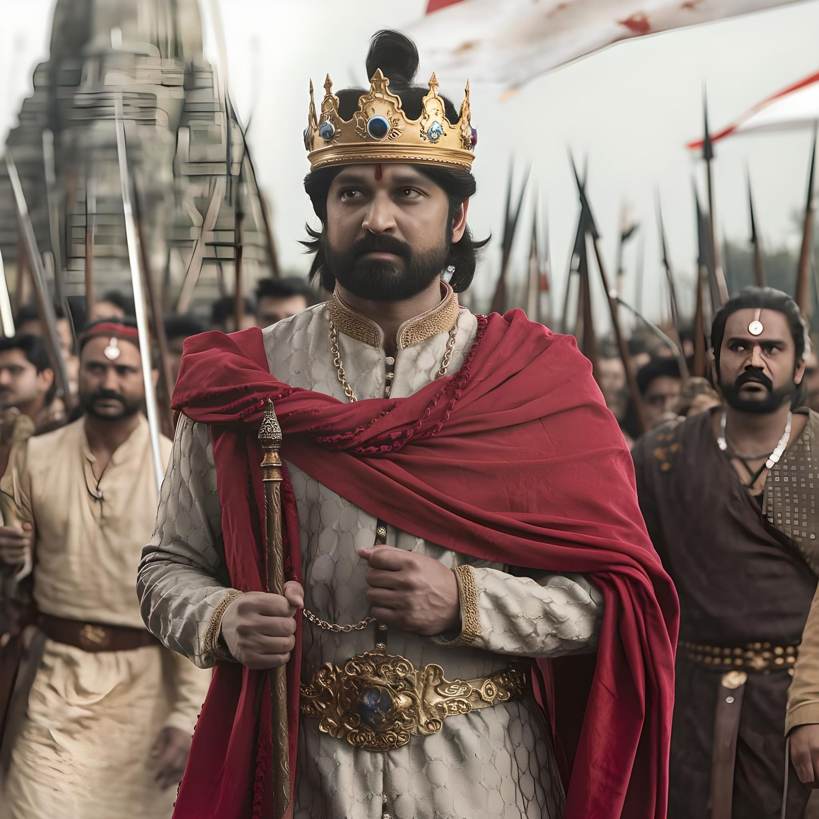 Raja Veerendra on Battlefield: Cinematic Medium Shot