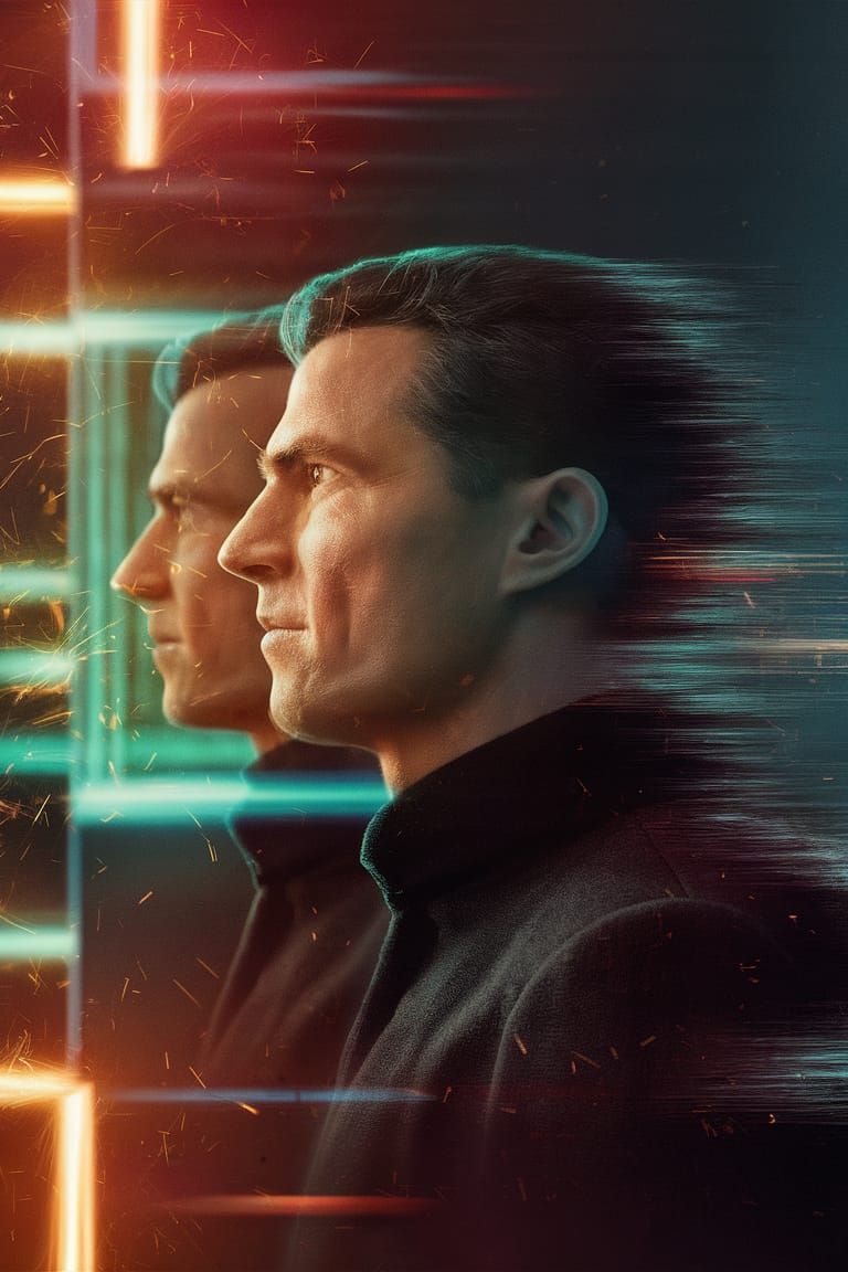 Glitch in the Matrix: Cinematic Cyberpunk Portrait