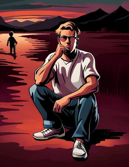 Intense Skater Scene with Deep Emotional Themes