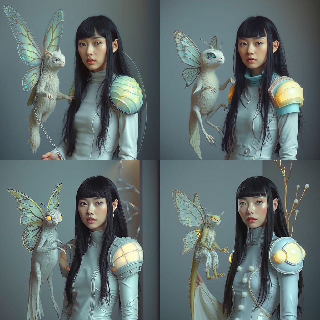 Ethereal Goddess in Dreamscapes