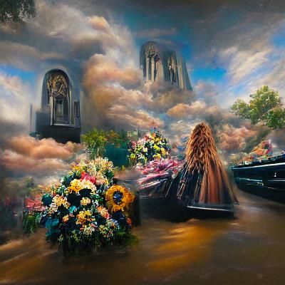 Beyoncé Funeral: Renaissance Painting in Hyperrealism